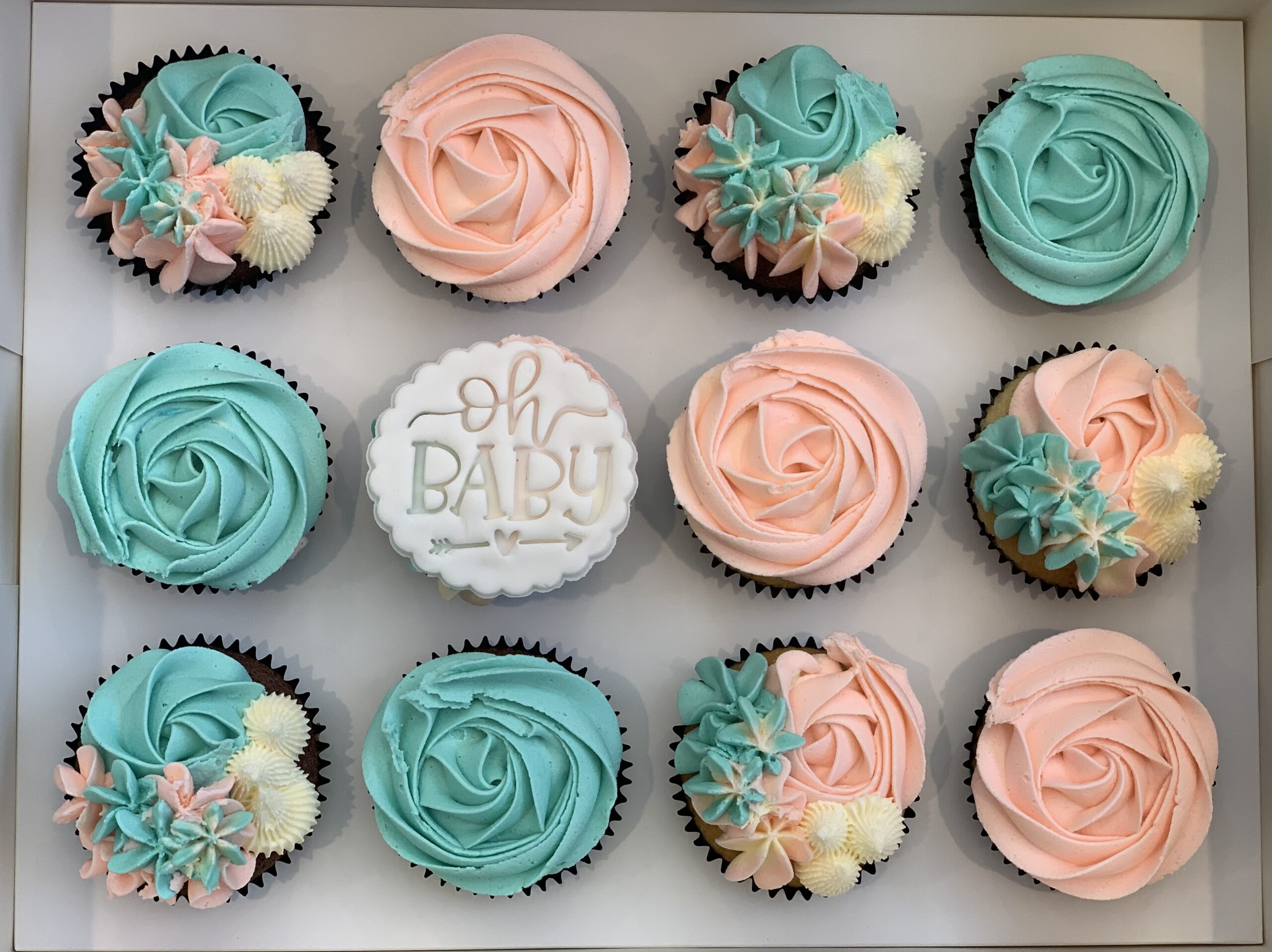 Baby Shower Cupcakes 