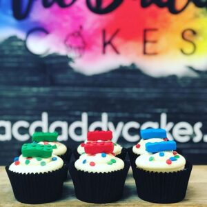 lego themed cupcakes